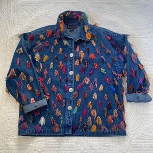 Crazy Jean Tassel Shacket